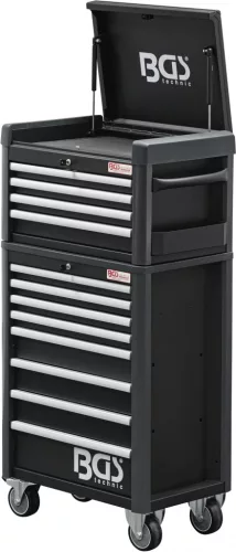 BGS technic Szerszámkocsi „Profi Standard Maxi” 12 fiókkal, 263 szerszámmal (BGS 4088)