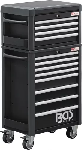 BGS technic Szerszámkocsi „Profi Standard Maxi” 12 fiókkal, 263 szerszámmal (BGS 4088)