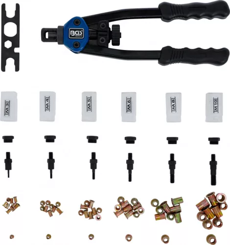 BGS technic Szegecsanya behúzó Profi, M3-M10 (BGS 408)