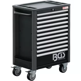   BGS technic Műhelykocsi 11 fiókkal, 724 × 470 × 1033 mm, üres kivitel (BGS 4103)
