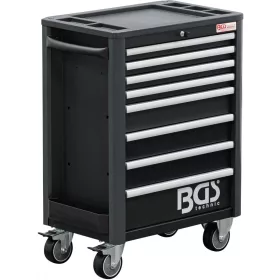  BGS technic Szerszámkocsi 8 fiókkal, 724 × 470 × 1033 mm, üres kivitel (BGS 4111)