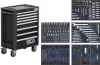 BGS technic Szerszámkocsi „Profi Standard” 8 fiókkal, 1/4”, 3/8” és 1/2” szerszámkészlettel, 234 szerszámmal (BGS 4113)