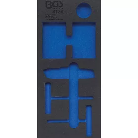   BGS technic 1/3 Szerszámtálca szerszámkocsihoz, üresen: 54 részes gumijavító készlethez (nem tartozék) (BGS 4124-1)