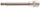 BGS technic 3/8" bitfej, M7x100mm (BGS 4142)