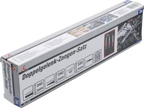 BGS DIY 3 db-os Dupla csuklós fogó készlet (BGS 416)