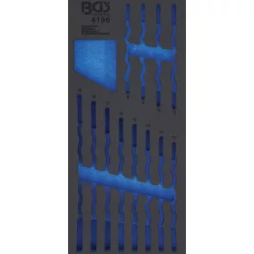   BGS technic Műhelykocsi-betét 1/3 | üres | a BGS 4196-hez (BGS 4196-1)