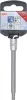 BGS technic Torx bitfej 1/4" T30x100, fúrt, extra hosszú (BGS 4203)