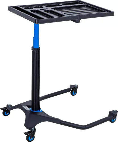 BGS technic Gurulós műhelyasztal diagnosztikai eszközökhöz, szereléshez, 870–1230 mm, 30 kg (BGS 4213)