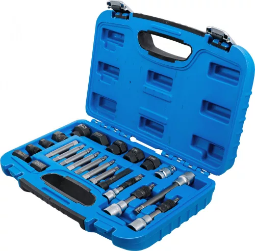 BGS technic 22 részes generátor bit és dugókulcs készlet (BGS 4247)