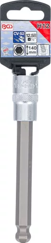 BGS technic 12mm Imbusz bitfej, gömbvégű, 1/2" (BGS 4258-12)
