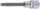 BGS technic Imbusz bitfej 1/2" hossza: 100mm, 7mm (BGS 4262)