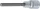 BGS technic Imbusz bitfej 1/2" hossza: 100mm, 8mm (BGS 4263)