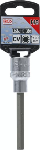 BGS technic Imbusz bitfej 1/2" hossza: 100mm, 8mm (BGS 4263)