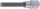 BGS technic Imbusz bitfej 1/2" hossza: 100mm, 10mm (BGS 4264)