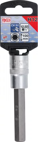 BGS technic Imbusz bitfej 1/2" hossza: 100mm, 12mm (BGS 4265)