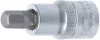 BGS technic Imbusz bitfej 1/2", 9 mm, 53 mm hosszú (BGS 4340)
