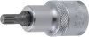 BGS technic Spline típusú bitfej, 1/2", hossza: 53mm, M6 (BGS 4351)