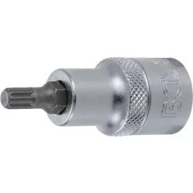   BGS technic Spline típusú bitfej, 1/2", hossza: 53mm, M6 (BGS 4351)