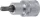 BGS technic Spline típusú bitfej, 1/2", hossza: 53mm, M6 (BGS 4351)