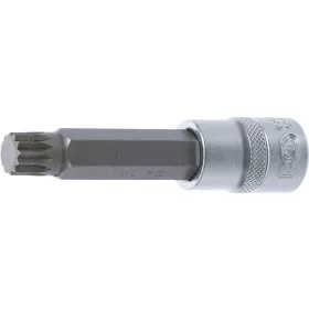  BGS technic Spline típusú bitfej, 1/2", hossza: 100mm, M14 (BGS 4364)