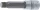 BGS technic Spline típusú bitfej, 1/2", hossza: 100mm, M14 (BGS 4364)