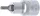 BGS technic Torx bitfej 1/2" nem fúrt, hossza: 53mm, T25 (BGS 4370)