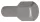 BGS technic Bit, hatszögű 14mm 5/16" hossza: 30mm (BGS 4391)