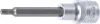 BGS technic Torx bitfej 1/2" nem fúrt, hossza: 100mm, T27 (BGS 4467)