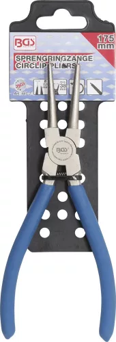 BGS technic Belső Seeger gyűrű fogó | egyenes | 175 mm (BGS 447-2)
