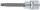BGS technic Torx bitfej 1/2" nem fúrt, hossza: 100mm, T40 (BGS 4472)