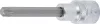 BGS technic Torx bitfej 1/2" nem fúrt, hossza: 100mm, T50 (BGS 4474)