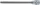 BGS technic Torx bitfej, T45x200mm, 1/2" (BGS 4481)