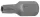 BGS technic Biztonsági Torx bit, fúrt T40 3/8" hossza: 30mm (BGS 4640)