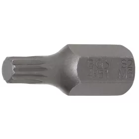   BGS technic Bordázott bitfej M6, 3/8" hossza: 30mm (BGS 4851)