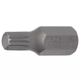   BGS technic Bordázott bitfej M8, 3/8" hossza: 30mm (BGS 4852)
