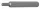 BGS technic Bordázott bitfej M6, 3/8" hossza: 75mm (BGS 4860)
