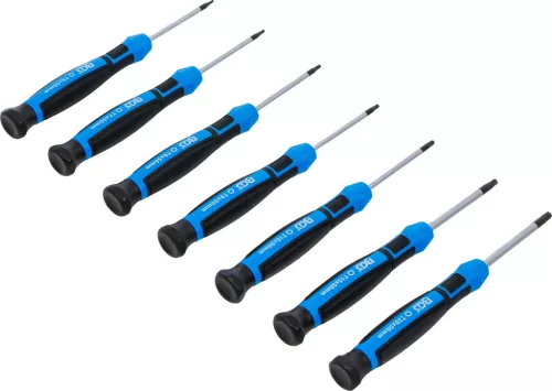BGS technic Speciális csavarhúzó készlet | T-profil (Torx) | 7 darabos (4880)