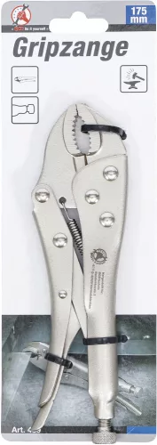 BGS DIY Gripp fogó 175 mm, barkács (BGS 489)