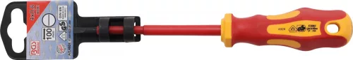 BGS technic Szigetelt VDE lapos csavarhúzó, 4x100 mm (BGS 4924)