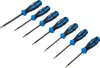 BGS technic Csavarhúzó készlet Torx / T-profilhoz, gyémántbevonatú, T10–T40, 7 részes (BGS 4970)