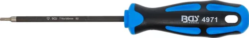 BGS technic Torx csavarhúzó T10, gyémántbevonatú mágneses heggyel, S2 acél, 100 mm (BGS 4971)