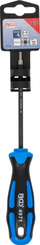 BGS technic Torx csavarhúzó T10, gyémántbevonatú mágneses heggyel, S2 acél, 100 mm (BGS 4971)
