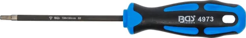 BGS technic Torx csavarhúzó T20, gyémántbevonatú mágneses heggyel, S2 acél, 100 mm (BGS 4973)