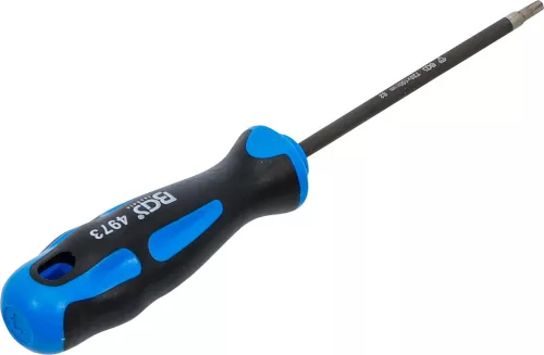 BGS technic Torx csavarhúzó T20, gyémántbevonatú mágneses heggyel, S2 acél, 100 mm (BGS 4973)