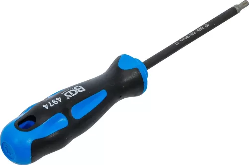 BGS technic Torx csavarhúzó T25, gyémántbevonatú mágneses heggyel, S2 acél, 100 mm (BGS 4974)