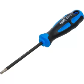   BGS technic Torx csavarhúzó T27, gyémántbevonatú mágneses heggyel, S2 acél, 100 mm (BGS 4975)