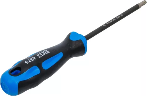 BGS technic Torx csavarhúzó T27, gyémántbevonatú mágneses heggyel, S2 acél, 100 mm (BGS 4975)