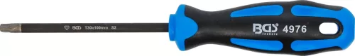 BGS technic Torx csavarhúzó T30, gyémántbevonatú mágneses heggyel, S2 acél, 100 mm (BGS 4976)