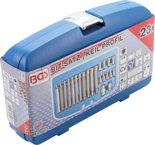BGS technic 22 részes RIBE bitkészlet (BGS 5013)