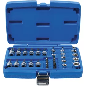   BGS technic 34 részes Torx bitfej/dugókulcs készlet 3/8" (BGS 5021)